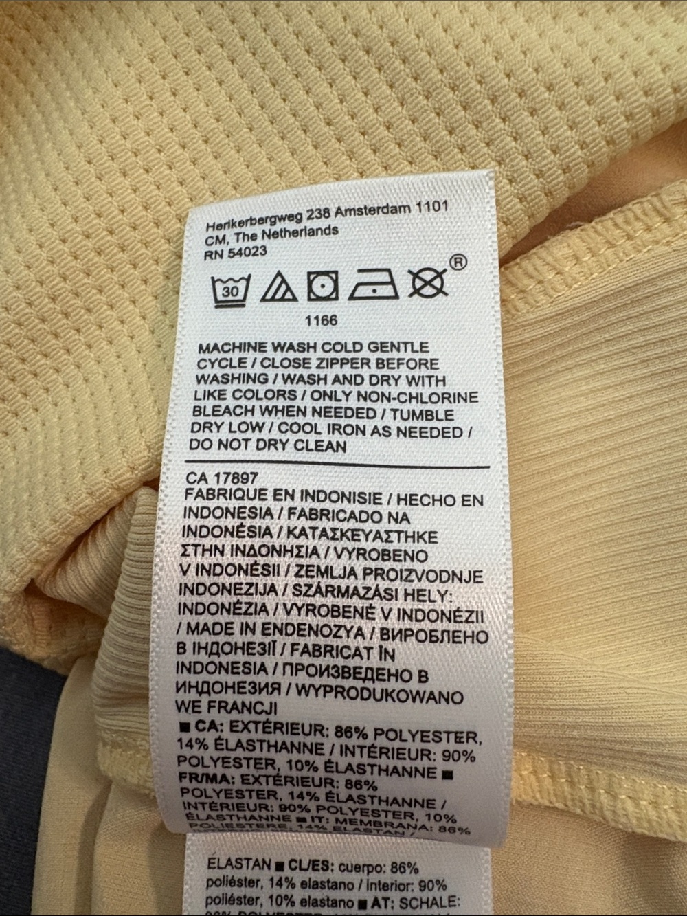 Athleta Brooklyn Skort Size 10 Vibrant Lunaria Yellow - Picture 9 of 10
